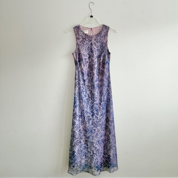 Donna Ricco Dresses & Skirts - Vintage Fairy Dreamy Floral Maxi dress 14 Foebe Buffay